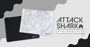 ATTACK SHARK CM02SE マウスパッド　 レビュー